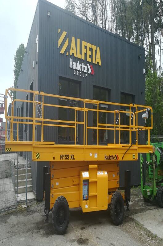 Dyzelinis žirklinis keltuvas Haulotte H15SXL